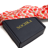 Strawberry Pure Silk Headband - NOCHKA
