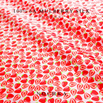 Strawberry Reversible Bonnet with Ties - NOCHKA
