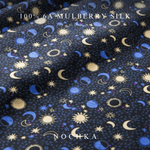 Sun and Moon Pure Mulberry Silk Bonnet – Reversible & Durable - NOCHKA
