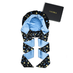 Sun & Moon Pure Mulberry Silk Bonnet – Reversible, Adjustable Fit with Silk Ties - NOCHKA
