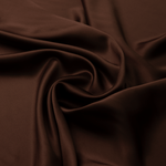 Super Dark Brown 100% Pure Mulberry Silk Fabric 19mm Cut - to - Size Silk Fabric - NOCHKA
