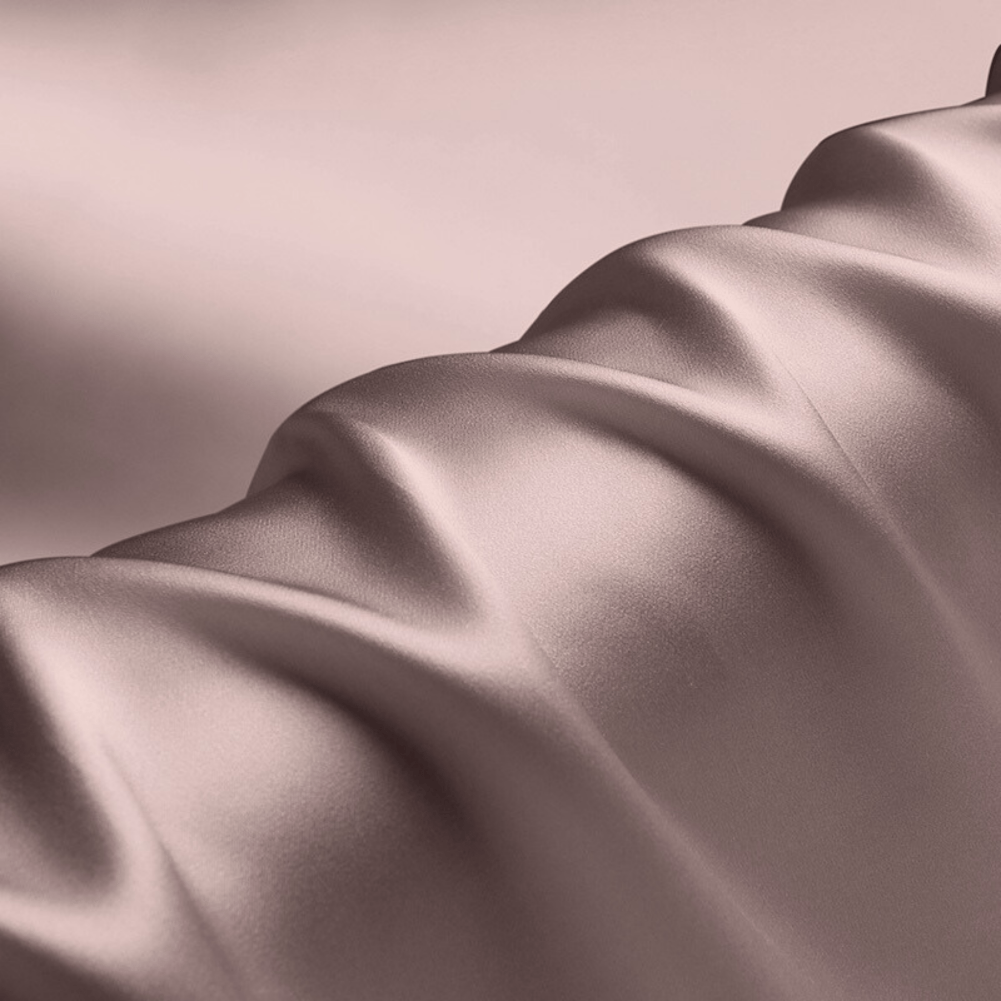 Taupe 100% Pure Mulberry Silk Fabric 19mm Cut - to - Size Silk Fabric - NOCHKA
