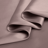 Taupe 100% Pure Mulberry Silk Fabric 19mm Cut - to - Size Silk Fabric - NOCHKA
