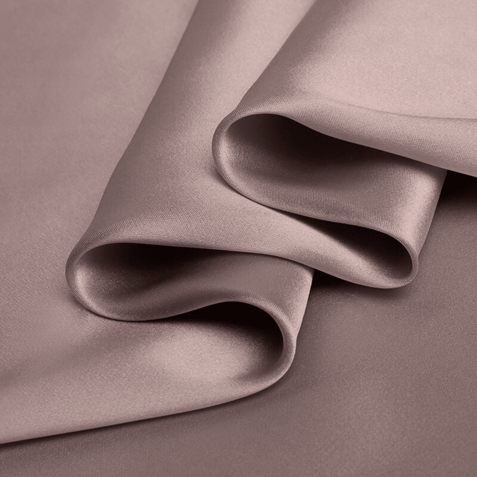 Taupe 100% Pure Mulberry Silk Fabric 19mm Cut - to - Size Silk Fabric - NOCHKA
