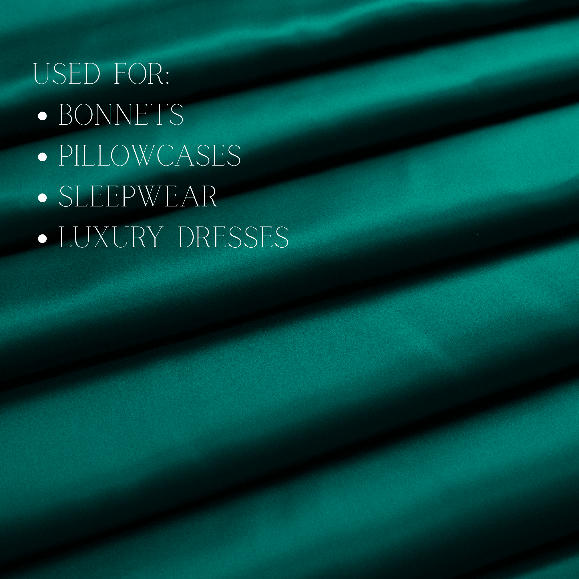 Teal 100% Pure Mulberry Silk Fabric 19mm Cut - to - Size Silk Fabric - NOCHKA
