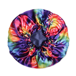 Tie Dye Pure Mulberry Silk Bonnet – Reversible & Durable - NOCHKA
