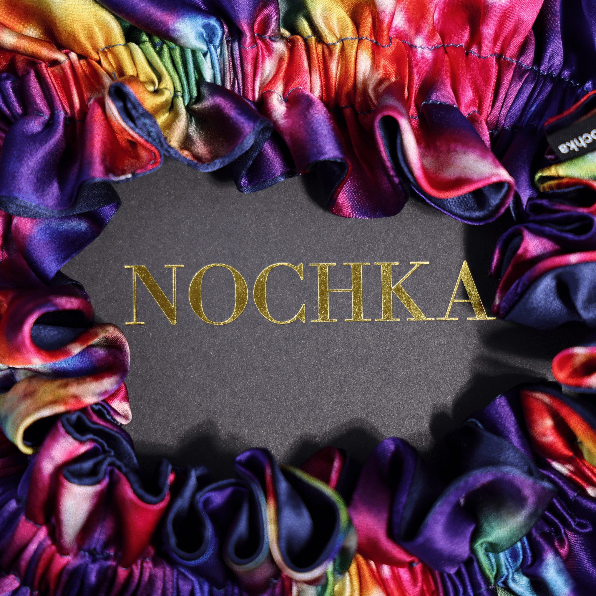 Tie Dye Pure Mulberry Silk Bonnet – Reversible & Durable - NOCHKA
