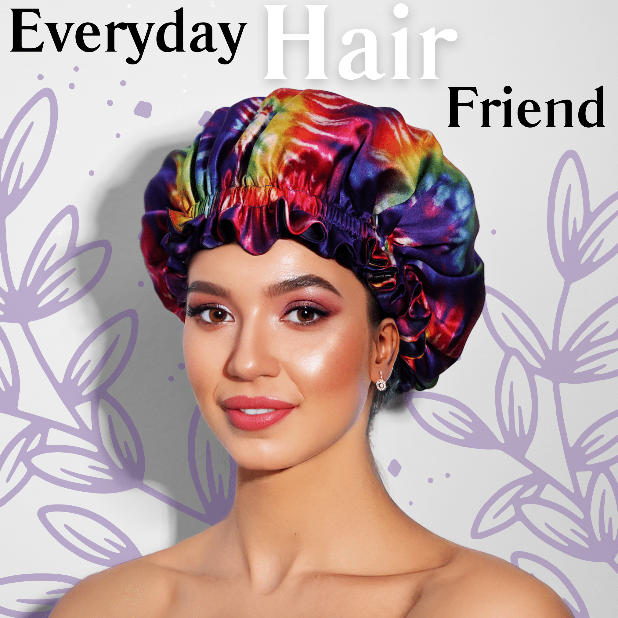 Tie Dye Pure Mulberry Silk Bonnet – Reversible & Durable - NOCHKA
