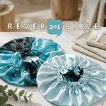 Turquoise Tie Dye Pure Mulberry Silk Bonnet – Reversible & Durable - NOCHKA
