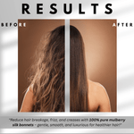 Turquoise Tie Dye Pure Mulberry Silk Bonnet – Reversible & Durable - NOCHKA
