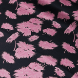 Vintage Pink Print 100% Pure Mulberry Silk Fabric 19mm 54" Width Pre - Cut Silk Fabric - NOCHKA
