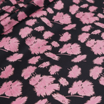 Vintage Pink Print 100% Pure Mulberry Silk Fabric 19mm 54" Width Pre - Cut Silk Fabric - NOCHKA
