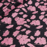 Vintage Pink Print 100% Pure Mulberry Silk Fabric 19mm 54" Width Pre - Cut Silk Fabric - NOCHKA
