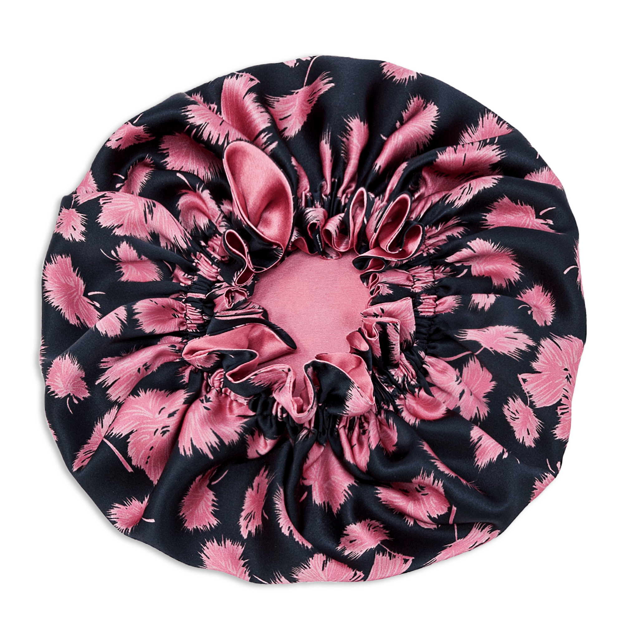 Vintage Pink Pure Mulberry Silk Bonnet – Reversible & Durable - NOCHKA
