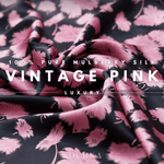 Vintage Pink Ultra - Skinny Silk Scrunchies (Set of 5) - NOCHKA
