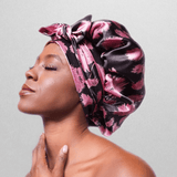 Vintage Pure Mulberry Silk Bonnet – Reversible, Adjustable Fit with Silk Ties - NOCHKA
