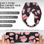 Vintage Pure Silk Headband - NOCHKA
