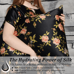 Wild Rose 100% Pure Mulberry Silk Pillowcase - Envelope - NOCHKA
