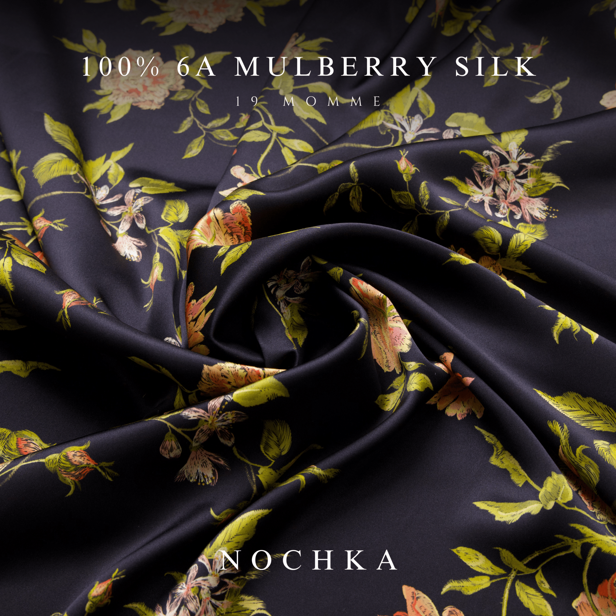 Wild Rose Pure Mulberry Silk Bonnet – Reversible & Durable - NOCHKA
