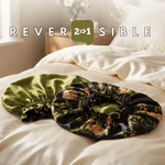 Wild Rose Pure Mulberry Silk Bonnet – Reversible & Durable - NOCHKA

