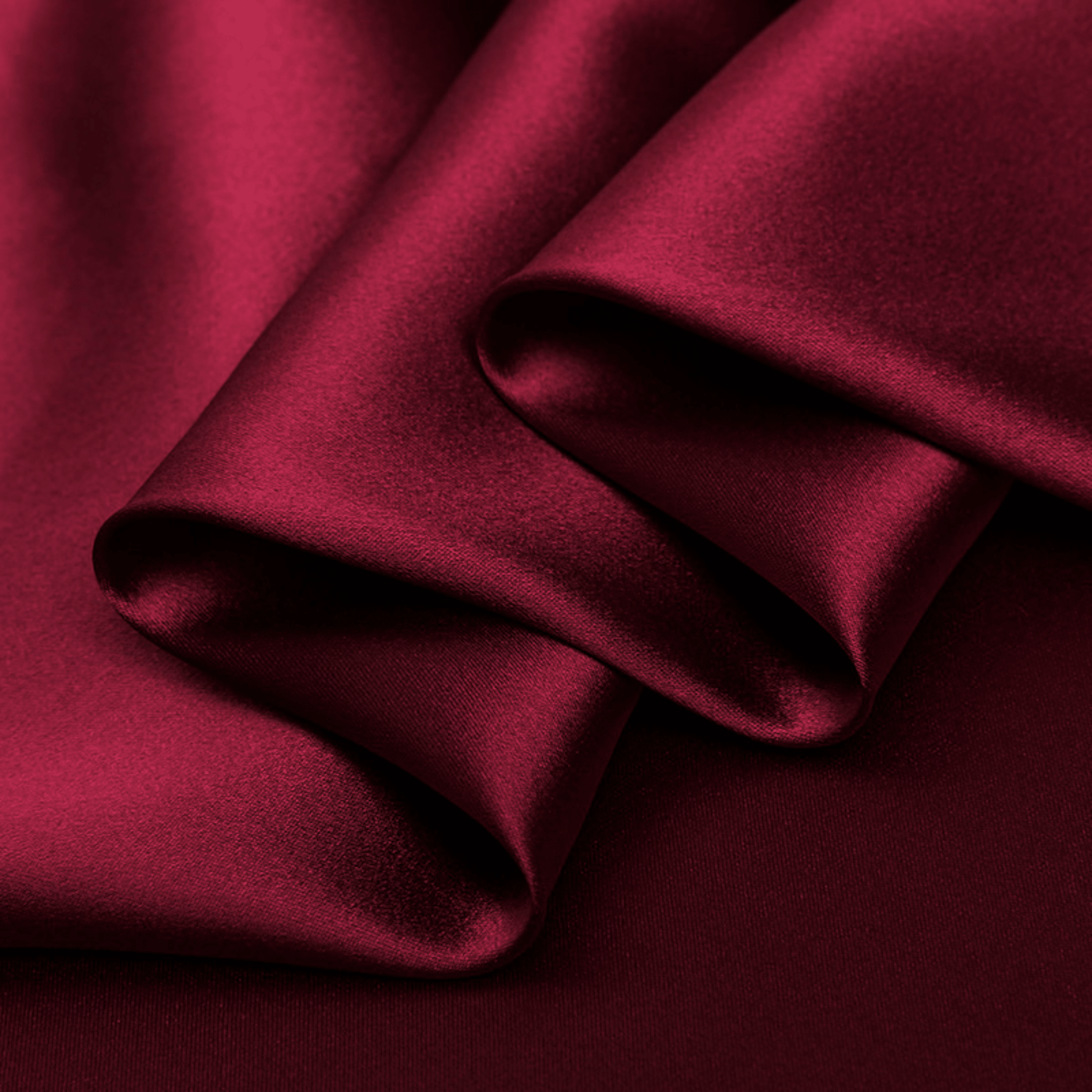 Wine Red 100% Pure Mulberry Silk Fabric 19mm Cut - to - Size Silk Fabric - NOCHKA
